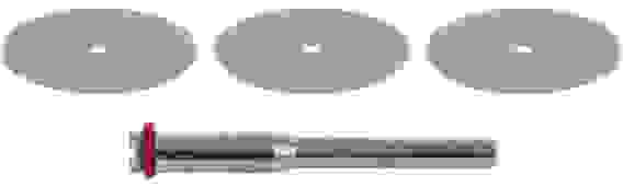 Набор отрезных кругов из нержавеющей стали, 3 шт, d 20 мм, STAYER