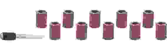 Набор шлифовальных абразивных цилиндров d 6.25 мм, Р 80 (5шт), Р 120 (5шт), STAYER