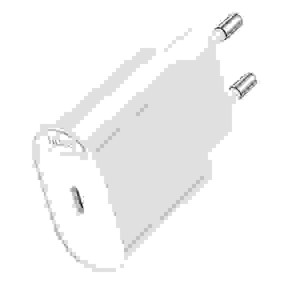 Зарядное устройство модель C109A, USB-С PD 20W, цвет: белый hoco.