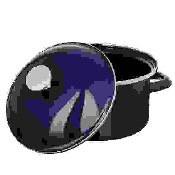 Кастрюля эмалированная Ноэми, 18см, 1,6л, индукция VETTA