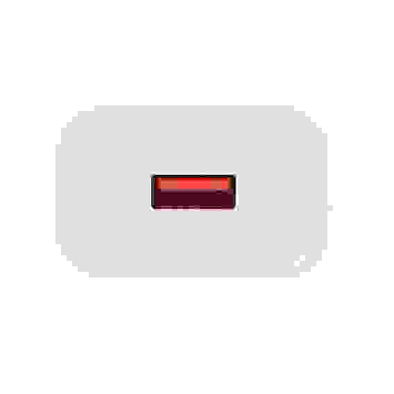 Сетевое зарядное устройство Jupiter 18 Вт, USB-A, QC, 110-240В,50-60Гц, пластик, белый BY