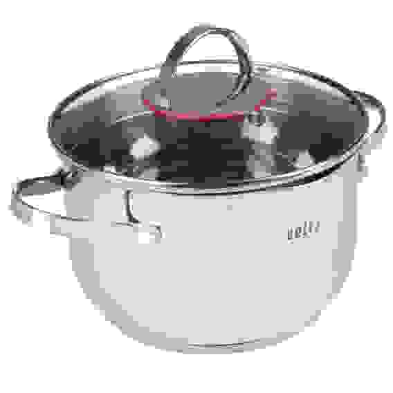 Кастрюля 18х11,5см, 2,7л, со стекл. крышкой, индукция Бирмингем VETTA