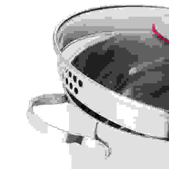 Кастрюля 24х14,5см, 6,3л, со стекл. крышкой, индукция Бирмингем VETTA