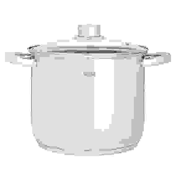 Кастрюля 24х20см, 9,0л, со стекл. крышкой, индукция Орландо VETTA