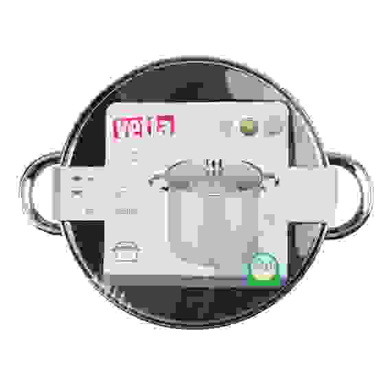 Кастрюля 24х20см, 9,0л, со стекл. крышкой, индукция Орландо VETTA