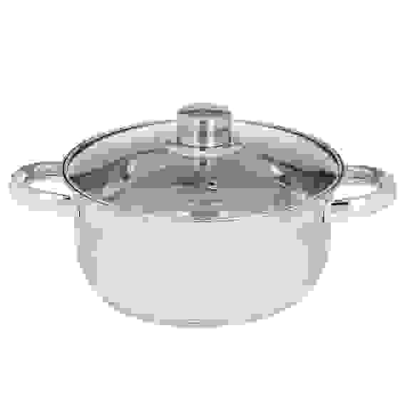 Кастрюля с крышкой 2,6л, 20х10,0см Джерси