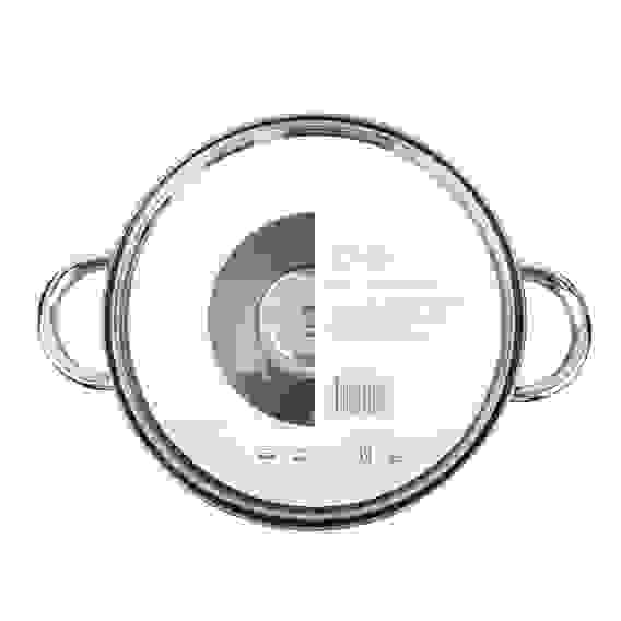 Кастрюля с крышкой 2,6л, 20х10,0см Джерси