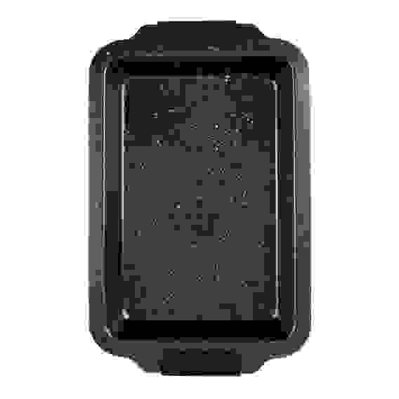 Противень глубокий 36x23x3,5см, антипригарное покрытие Мрамор, силикон.ручки Лион SATOSHI