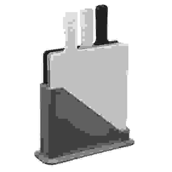 Набор досок разделочных на подставке 4пр, 32х20см, пластик SATOSHI