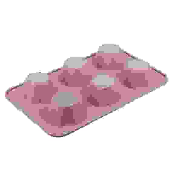 Форма для выпечки маффинов 6 ячеек 29x17,4х3,6см, силикон Алион SATOSHI