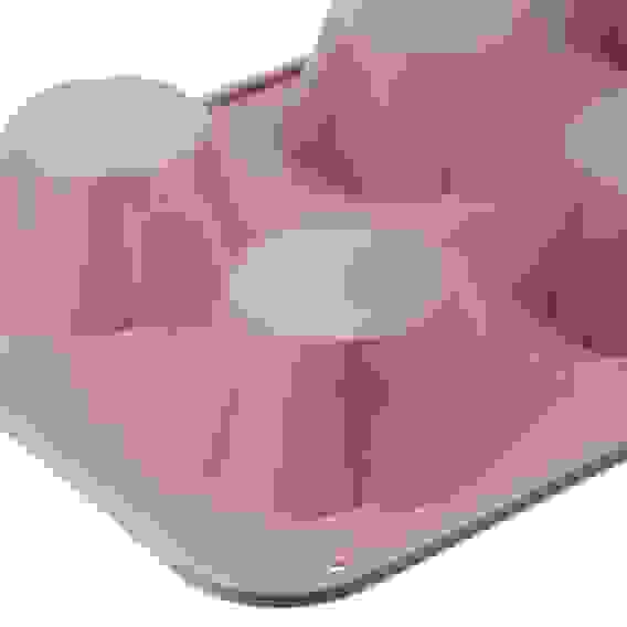 Форма для выпечки маффинов 6 ячеек 29x17,4х3,6см, силикон Алион SATOSHI