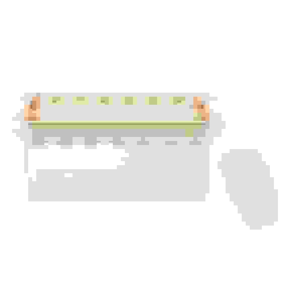 Форма для льда с контейнером 19х11,5х8см, 33 ячейки, совок, пластик VETTA