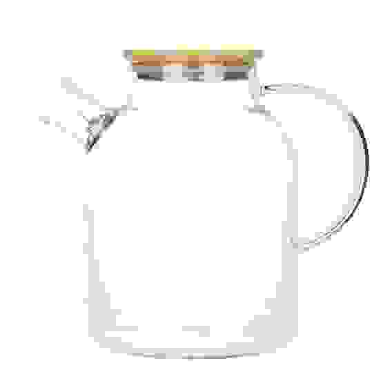 Чайник заварочный Эко, стекло, бамбуковая крышка, 1800мл VETTA