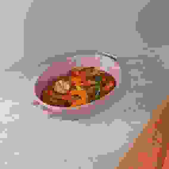 Форма для запекания и сервировки овал.с ручками, керамика, 31х20,5х5см, 1,1л, бежевая MILLIMI