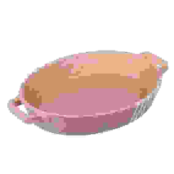 Форма для запекания и сервировки овал.с ручками, керамика, 31х20,5х5см, 1,1л, бежевая MILLIMI