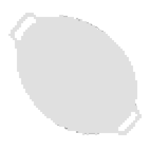 Форма для запекания и сервировки овал.с ручками, керамика, 31х20,5х5см, 1,1л, белая MILLIMI