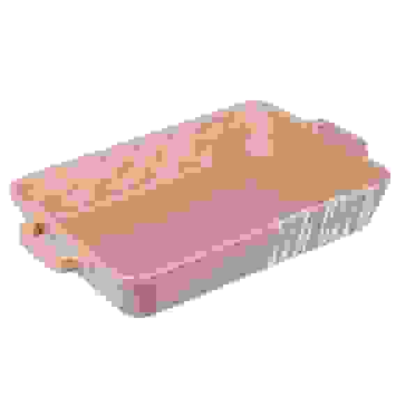 Форма для запекания и сервировки прямоугол.с ручками, керамика, 31х19х5,5см, 1,4л, бежевая MILLIMI