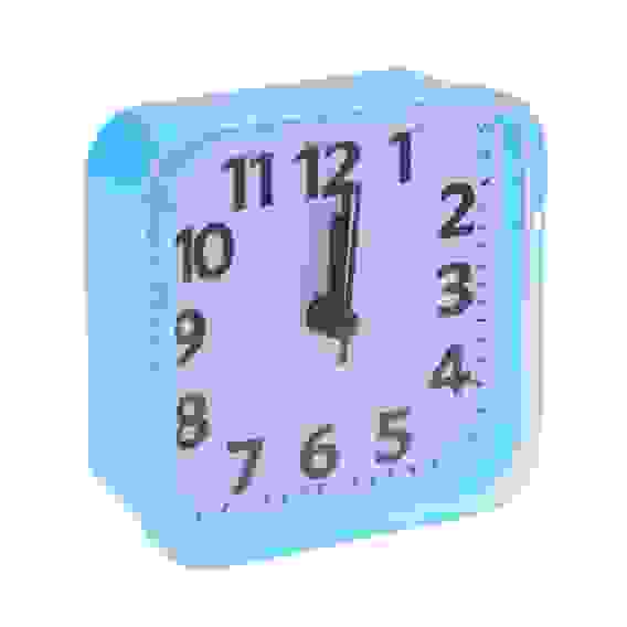 Будильник, 8,5х8,5х3,5см, 1xAA, пластик, 4 цвета CHRONO LADECOR