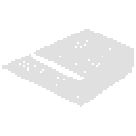 Контейнер Лофт навесной на дверцу 24,5х9х31см, пластик, белый