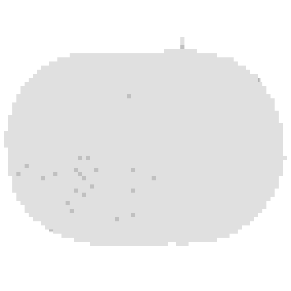 Коврик для ванной 40х60см овал TERNI кремовый, хлопок, SWM-6010-CRM-B