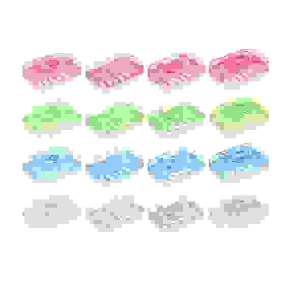 Мыльница с крышкой "Шестилистник", пластик, 11,5х8х3,8см, 4 цвета VETTA