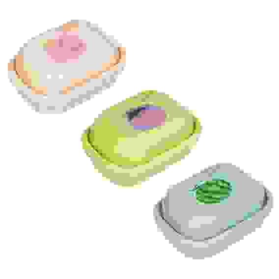 Мыльница, пластик, 13,5х9,5х6 см VETTA