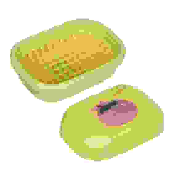 Мыльница, пластик, 13,5х9,5х6 см VETTA