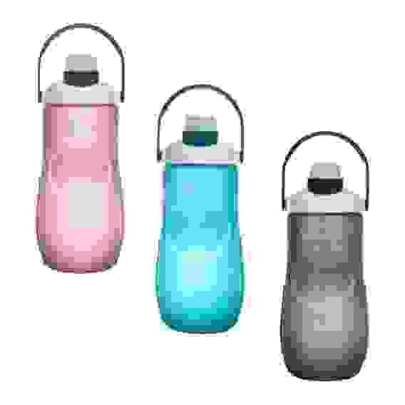 Бутылка для воды, 1000мл, 23,5х9,5см, PP, 3 цвета BY SPORT