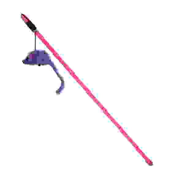 Игрушка дразнилка для домашних животных, пластмасса, ПЭ, 40 см VETTA