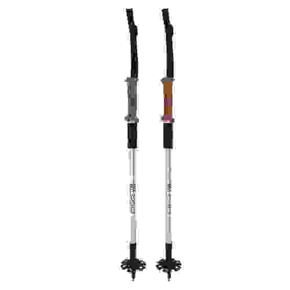 Набор палок для скандинавской ходьбы, 2шт, телескопические 65-135см, алюм 6061, пробка BY SPORT