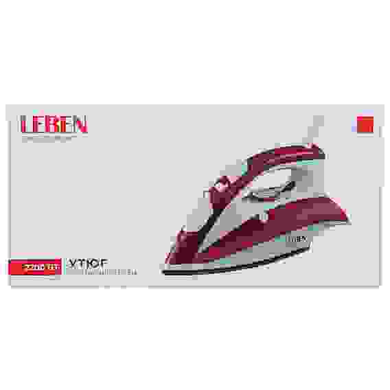 Утюг с отпаривателем 2200 Вт, подошва - керамическое покрытие, ES-5198 LEBEN