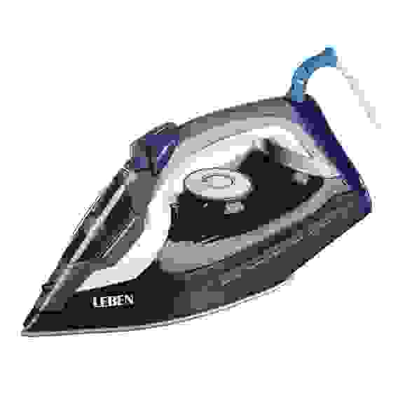 Утюг с отпаривателем 2400 Вт, подошва - керамика LEBEN