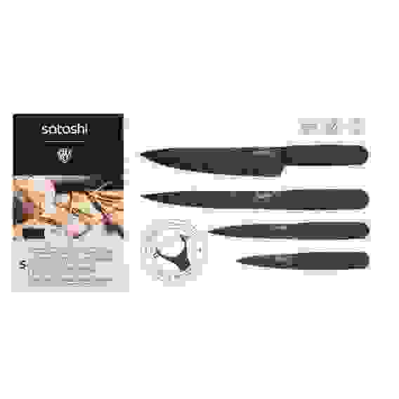 Набор ножей кухонных 5пр, в магнитной коробке Норден SATOSHI