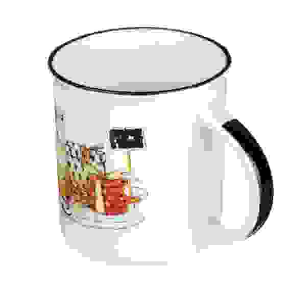 Кружка Микс, 310мл, фарфор, 4 дизайна MILLIMI