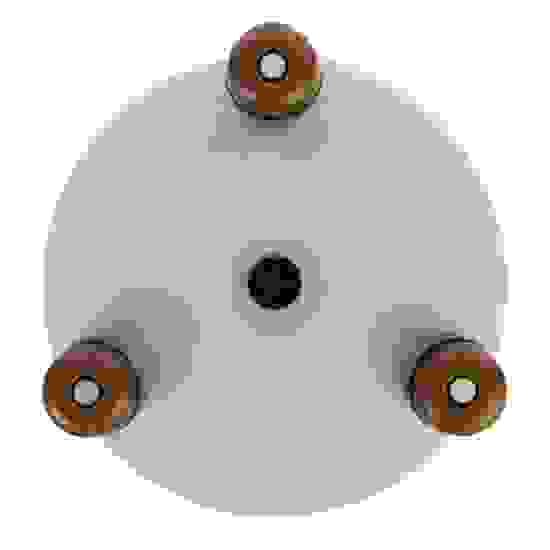 Кашпо на ножках "Жардин" 9л (с дренажной вставкой) (оливковый) (уп.4) (Стандарт качество)