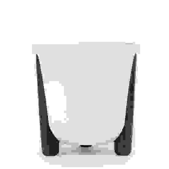 Кашпо на ножках &quot;Жардин&quot; 9л (с дренажной вставкой) (белый) (уп.4) (Стандарт качество)