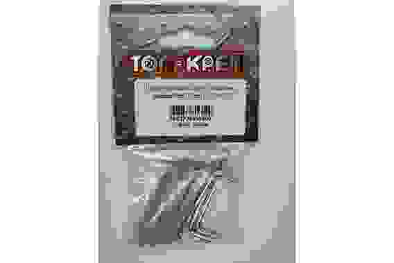 Шуруп костыль 4х50 с дюбелем нейлон 6х50 (3шт) 017-4-50