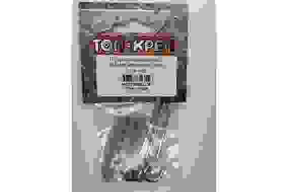 Шуруп полукольцо 4х65 с дюбелем нейлон 6х50 (3шт) 016-4-65