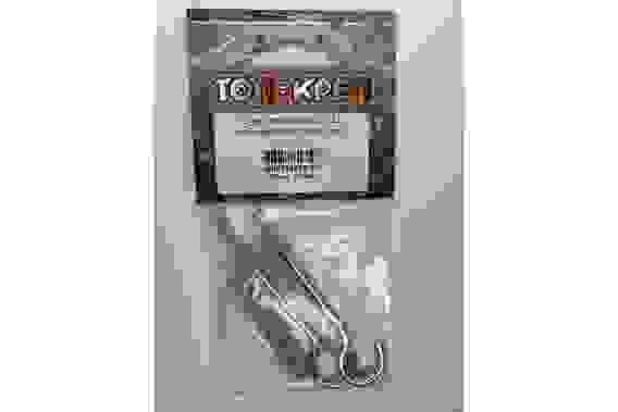 Шуруп полукольцо 5х75 с дюбелем нейлон 8х50 (2шт) 016-5-75