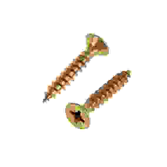 Шуруп желтый цинк 3,5х16 (33) 11316