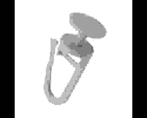 Крючок - гвоздик для штор (шляпка 11мм) серый (20шт) 062-41