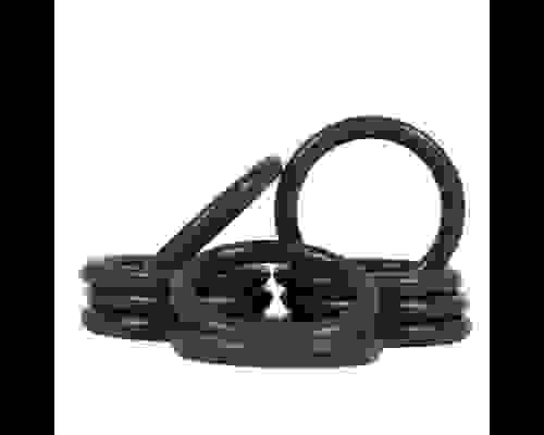 Кольцо для карниза D28 пластик коричневый (10шт) 126-3