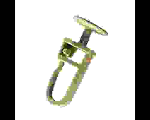 Крючок - гвоздик для штор (шляпка 11мм) антич. золото (20шт) 062-39