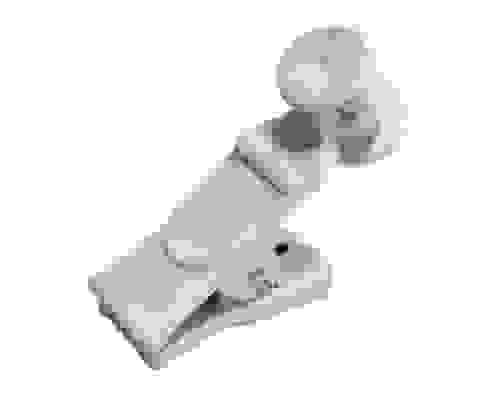 Зажим ролик для штор белый (10шт) 062-33