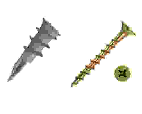 Дюбель DRIVA пластик с саморезом 4,5х40 (4шт) 145-12-32