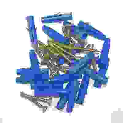 Набор крепления плинтусов 6/30 (дюбель с усами 8/8)