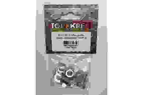 Болт М8х16 гайка, шайба гровер, плоская (2шт) 933-8-16