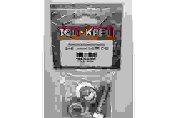 Болт М12х30 гайка, шайба гровер, плоская (1шт) 933-12-30