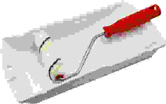 Набор малярный: микрофибра d 15 мм 100 мм,ванночка 150х300 мм (30шт/упак) DECOR