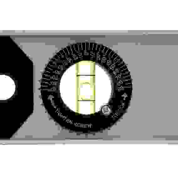 Уровень алюминиевый "Рельс", 800 мм, 3 глазка (1 поворотный)// Matrix